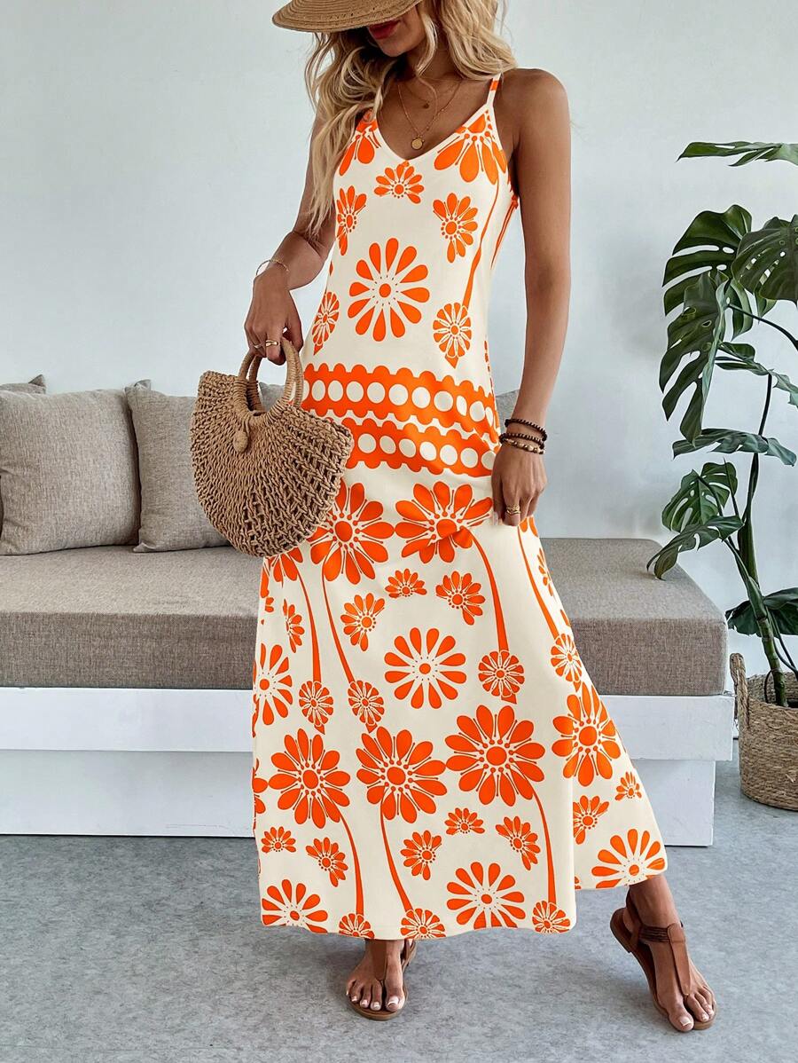 Vestido Longo Boho de Alças Finas Brisa Boho com Bainha Assimétrica — fotografia 52 | Mar & Pérola