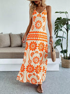 Vestido Longo Boho de Alças Finas Brisa Boho com Bainha Assimétrica — fotografia 53 | Mar & Pérola