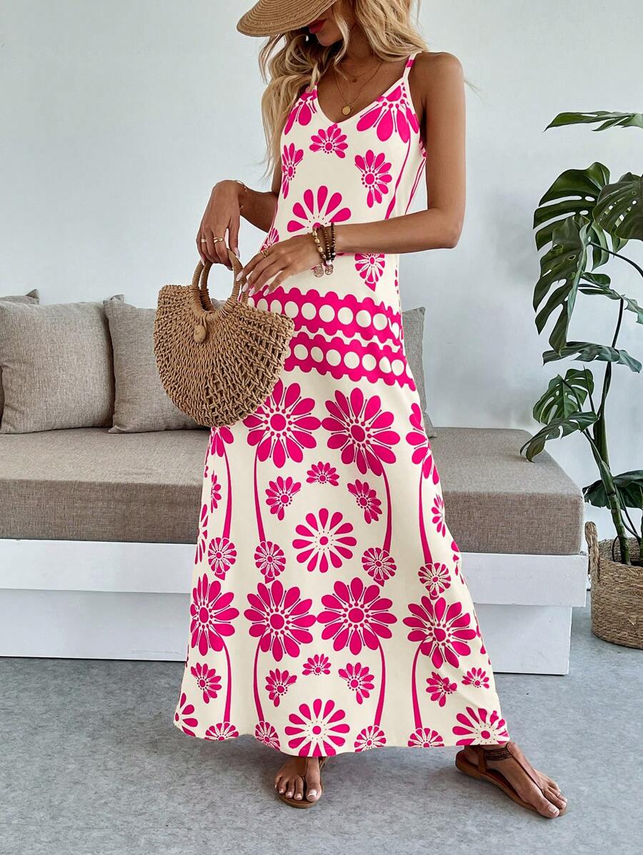 Vestido Longo Boho de Alças Finas Brisa Boho com Bainha Assimétrica — fotografia 58 | Mar & Pérola