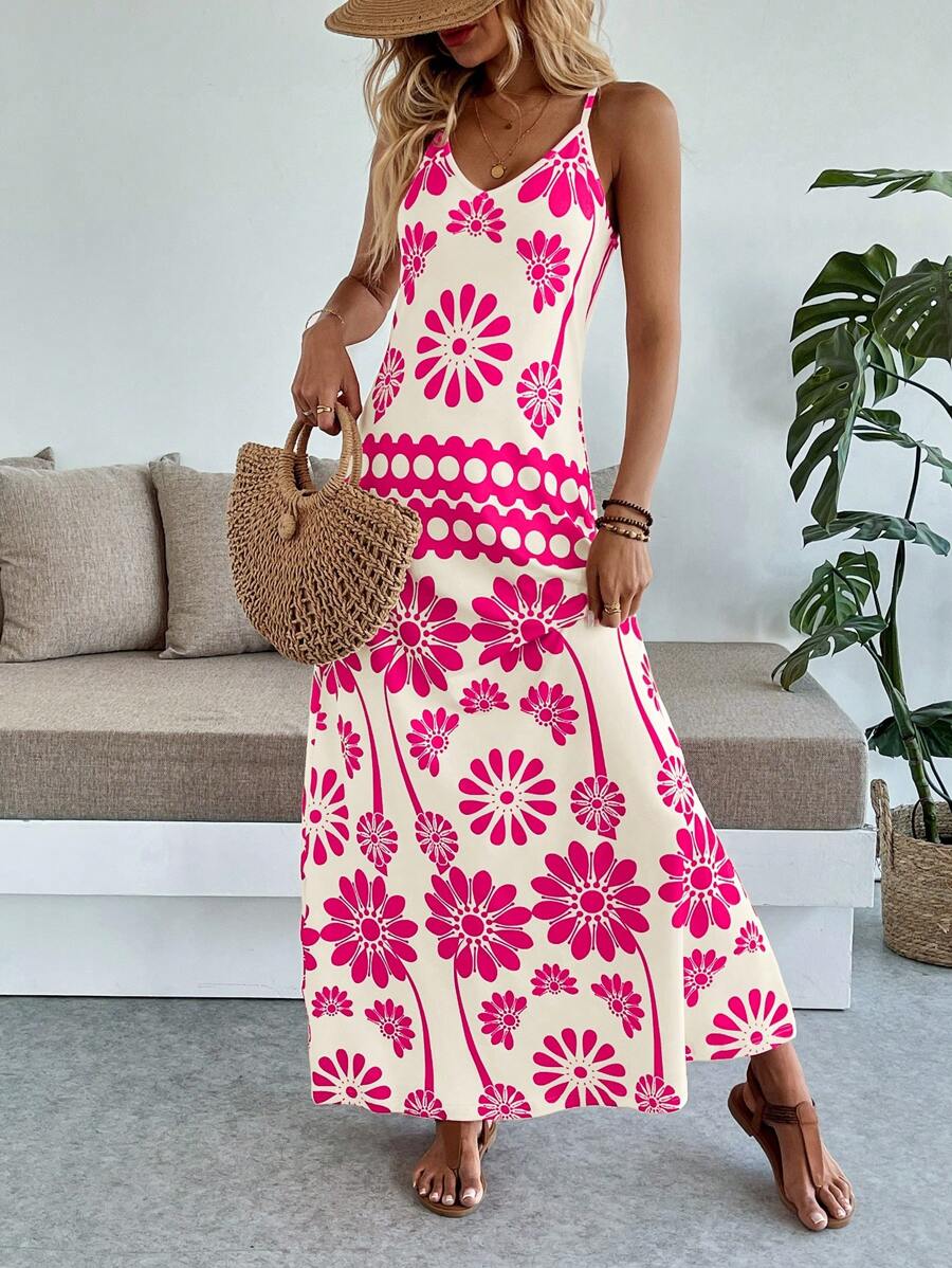 Vestido Longo Boho de Alças Finas Brisa Boho com Bainha Assimétrica — fotografia 59 | Mar & Pérola