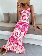 Vestido Longo Boho de Alças Finas Brisa Boho com Bainha Assimétrica — fotografia 60 | Mar & Pérola