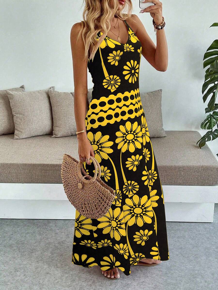 Vestido Longo Boho de Alças Finas Brisa Boho com Bainha Assimétrica — fotografia 61 | Mar & Pérola
