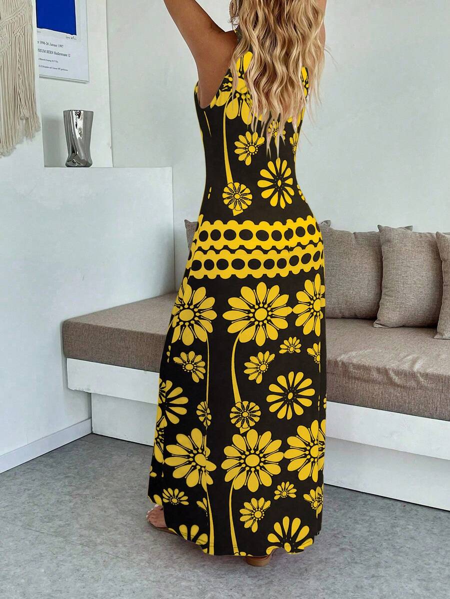 Vestido Longo Boho de Alças Finas Brisa Boho com Bainha Assimétrica — fotografia 62 | Mar & Pérola
