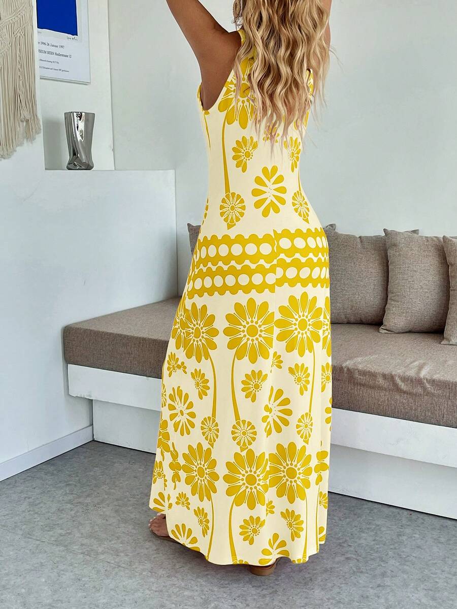 Vestido Longo Boho de Alças Finas Brisa Boho com Bainha Assimétrica — fotografia 74 | Mar & Pérola