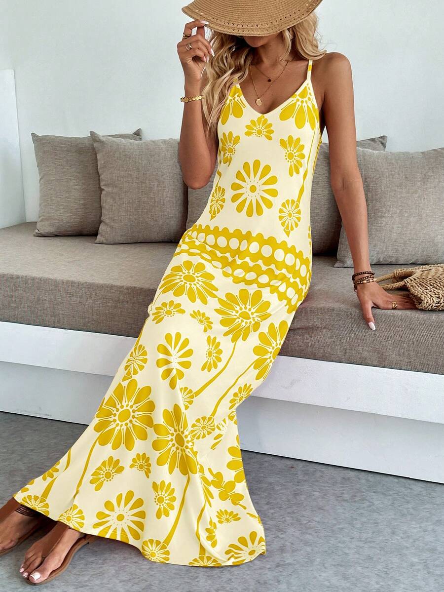 Vestido Longo Boho de Alças Finas Brisa Boho com Bainha Assimétrica — fotografia 78 | Mar & Pérola