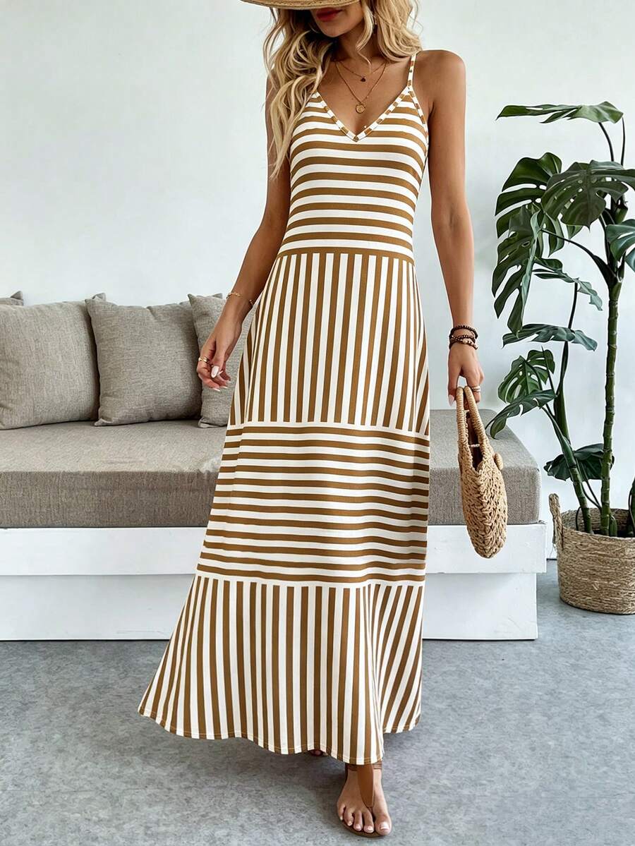 Vestido Longo Boho de Alças Finas Brisa Boho com Bainha Assimétrica — fotografia 99 | Mar & Pérola