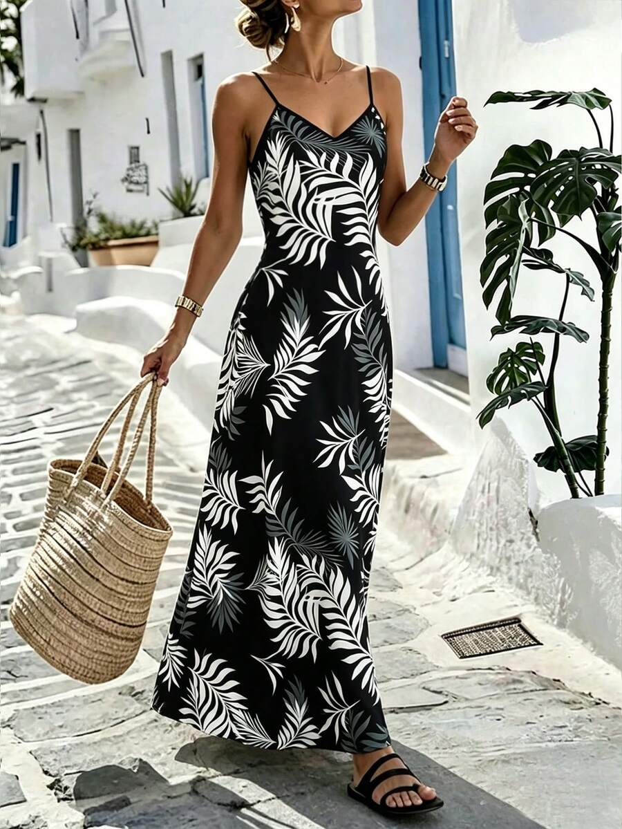Vestido Longo Boho de Alças Finas Brisa Boho com Bainha Assimétrica — fotografia 114 | Mar & Pérola