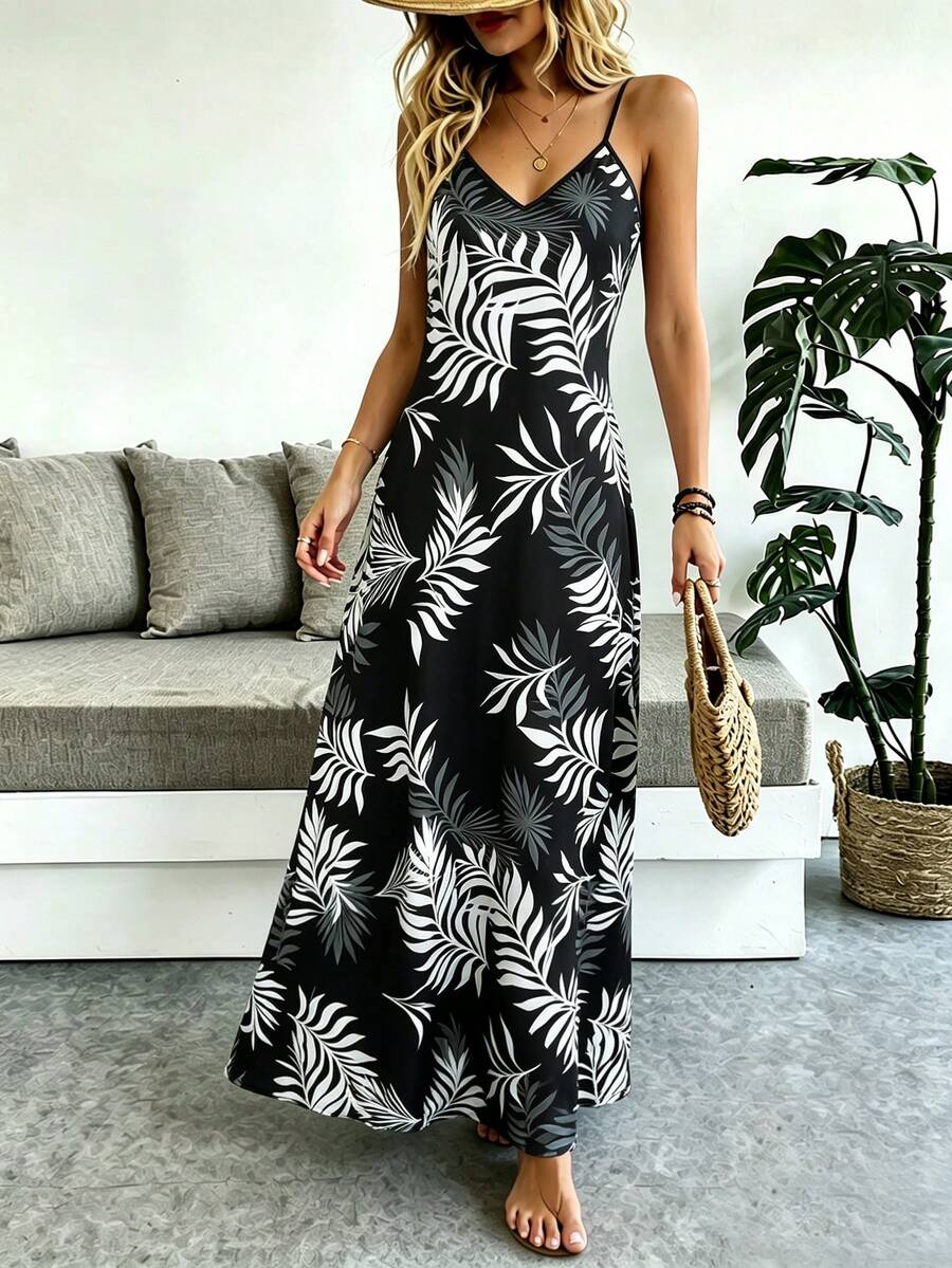Vestido Longo Boho de Alças Finas Brisa Boho com Bainha Assimétrica — fotografia 118 | Mar & Pérola