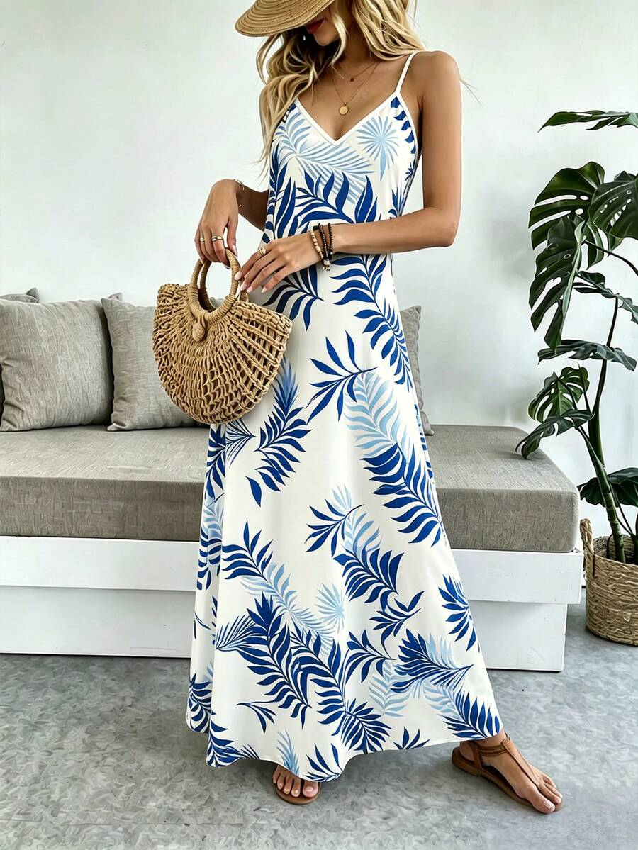 Vestido Longo Boho de Alças Finas Brisa Boho com Bainha Assimétrica — fotografia 127 | Mar & Pérola