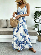 Vestido Longo Boho de Alças Finas Brisa Boho com Bainha Assimétrica — fotografia 127 | Mar & Pérola