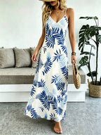 Vestido Longo Boho de Alças Finas Brisa Boho com Bainha Assimétrica — fotografia 128 | Mar & Pérola