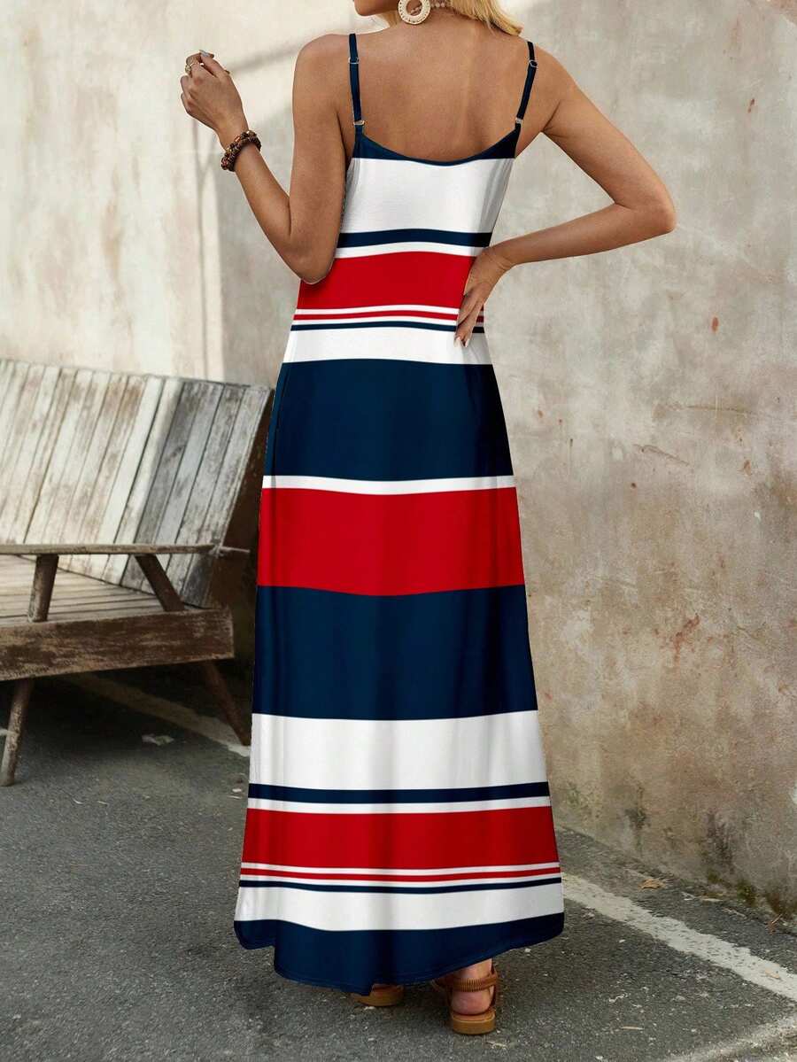 Vestido Longo de Malha Sol da Enseada com Estampa de Folhas de Coqueiro — fotografia 32 | Mar & Pérola