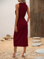 Vestido Longo Envolvente Brisa da Costa com Bainha Franzida — fotografia 15 | Mar & Pérola