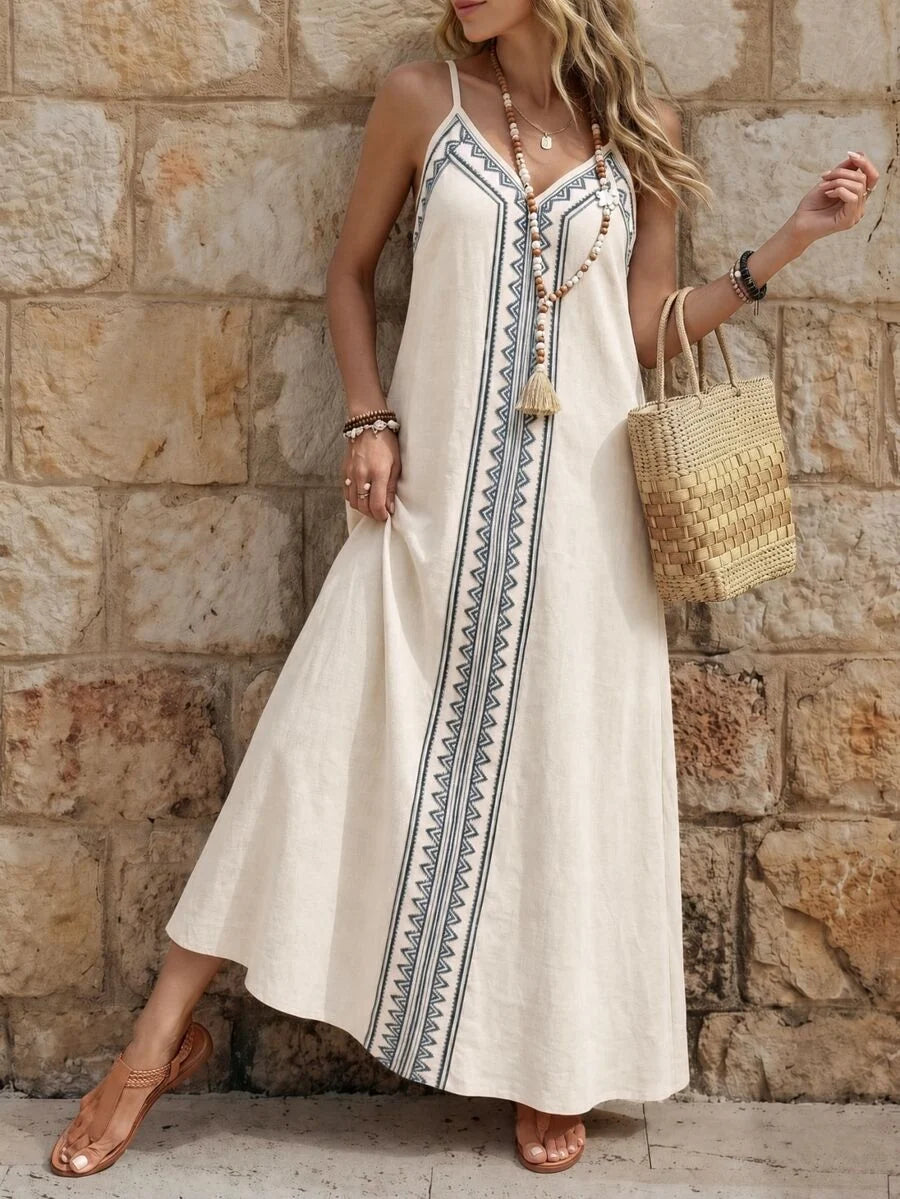 Vestido Longo Estampa de Leopardo Costa Selvagem com Costas Abertas — fotografia 47 | Mar & Pérola