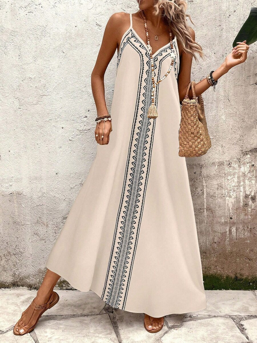 Vestido Longo Estampa de Leopardo Costa Selvagem com Costas Abertas — fotografia 49 | Mar & Pérola