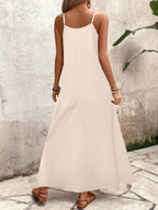 Vestido Longo Estampa de Leopardo Costa Selvagem com Costas Abertas — fotografia 56 | Mar & Pérola