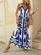 Vestido Longo Estampa de Leopardo Costa Selvagem com Costas Abertas — fotografia 87 | Mar & Pérola