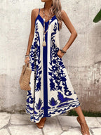 Vestido Longo Estampa de Leopardo Costa Selvagem com Costas Abertas — fotografia 89 | Mar & Pérola