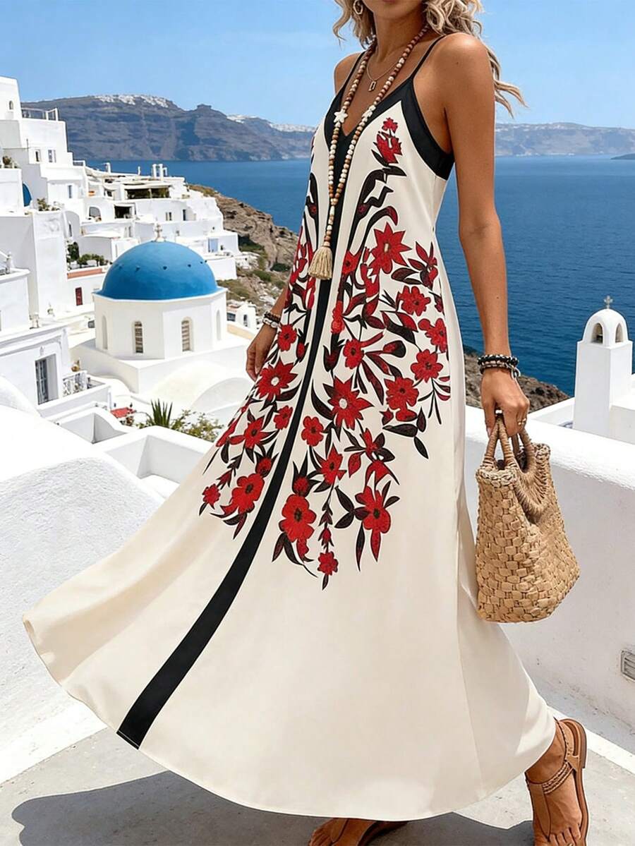 Vestido Longo Estampa de Leopardo Costa Selvagem com Costas Abertas — fotografia 106 | Mar & Pérola