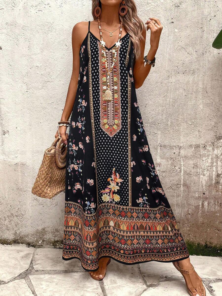 Vestido Longo Estampa de Leopardo Costa Selvagem com Costas Abertas — fotografia 130 | Mar & Pérola