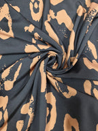 Vestido Longo Estampa de Leopardo Costa Selvagem com Costas Abertas — fotografia 139 | Mar & Pérola