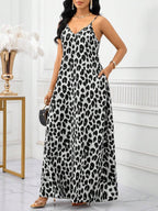 Vestido Longo Floral Decote V Flor de Maré com Aplicação de Rosa 3D — fotografia 13 | Mar & Pérola