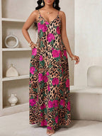 Vestido Longo Floral Decote V Flor de Maré com Aplicação de Rosa 3D — fotografia 33 | Mar & Pérola