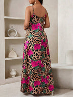 Vestido Longo Floral Decote V Flor de Maré com Aplicação de Rosa 3D — fotografia 34 | Mar & Pérola