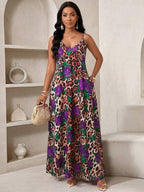 Vestido Longo Floral Decote V Flor de Maré com Aplicação de Rosa 3D — fotografia 77 | Mar & Pérola
