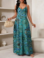 Vestido Longo Floral Decote V Flor de Maré com Aplicação de Rosa 3D — fotografia 80 | Mar & Pérola