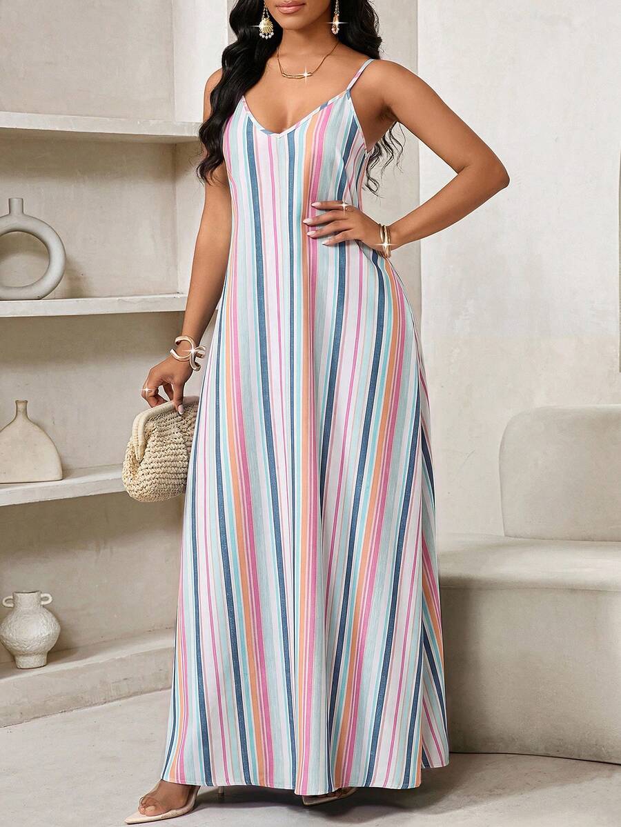 Vestido Longo Floral Decote V Flor de Maré com Aplicação de Rosa 3D — fotografia 119 | Mar & Pérola