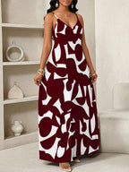 Vestido Maxi de Alças Linhas da Maré com Estampa Geométrica e Bolsos — fotografia 61 | Mar & Pérola