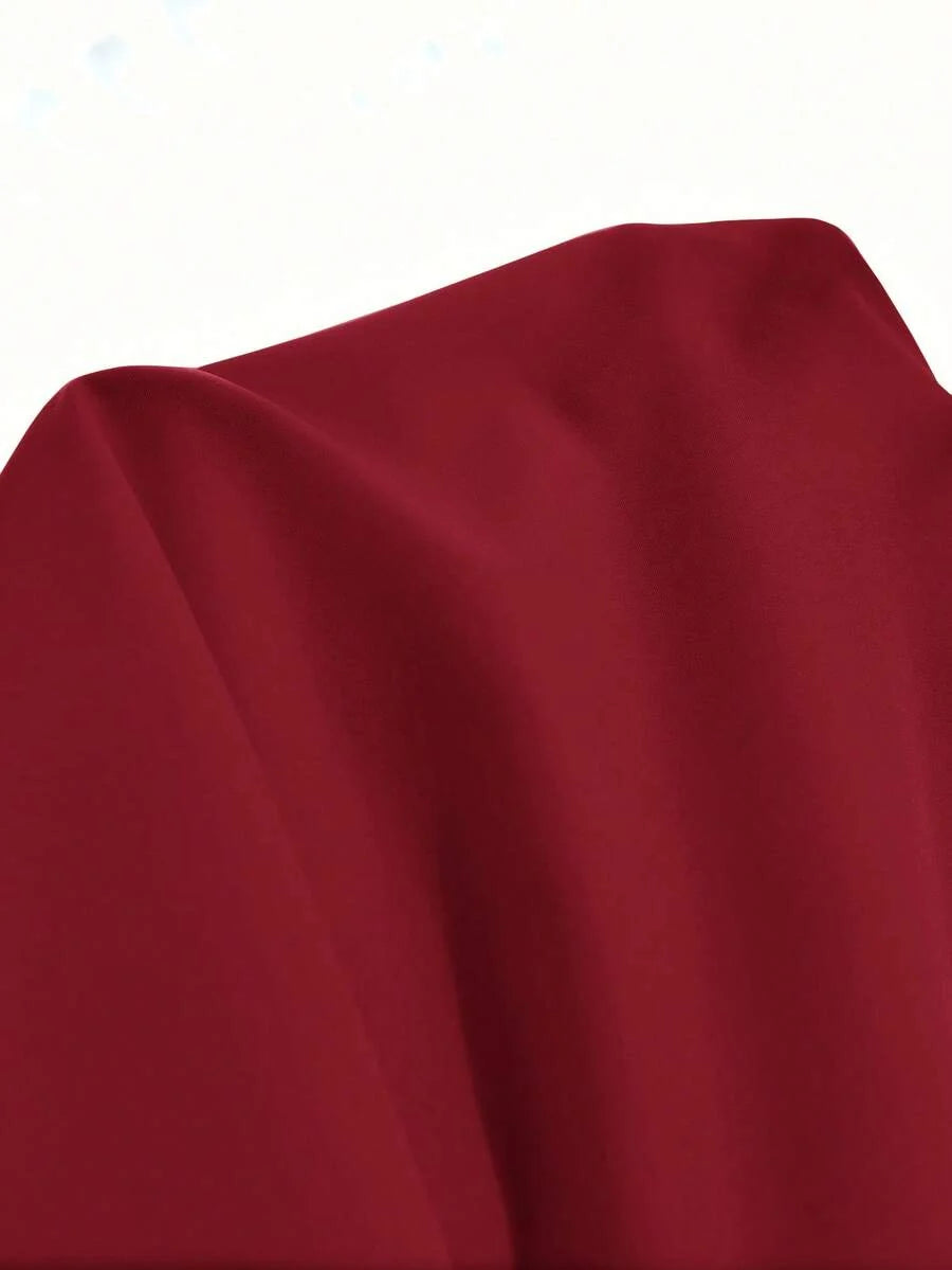 Vestido Maxi Halter Orla Solar com Laço e Bainha Assimétrica — fotografia 7 | Mar & Pérola