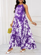 Vestido Maxi Halter Orla Solar com Laço e Bainha Assimétrica — fotografia 97 | Mar & Pérola