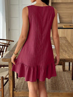 Vestido Midi Bata Sol da Enseada com Gola Assimétrica e Botões — fotografia 13 | Mar & Pérola