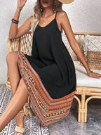 Vestido Midi Cami Costa do Sol com Bainha Assimétrica — fotografia 5 | Mar & Pérola