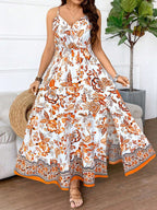 Vestido Plus Size Longo Brisa de Verão com Fenda — fotografia 6 | Mar & Pérola