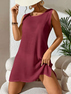 Vestido Saída de Praia Costa do Sol com Decote U e Costas Abertas — fotografia 37 | Mar & Pérola
